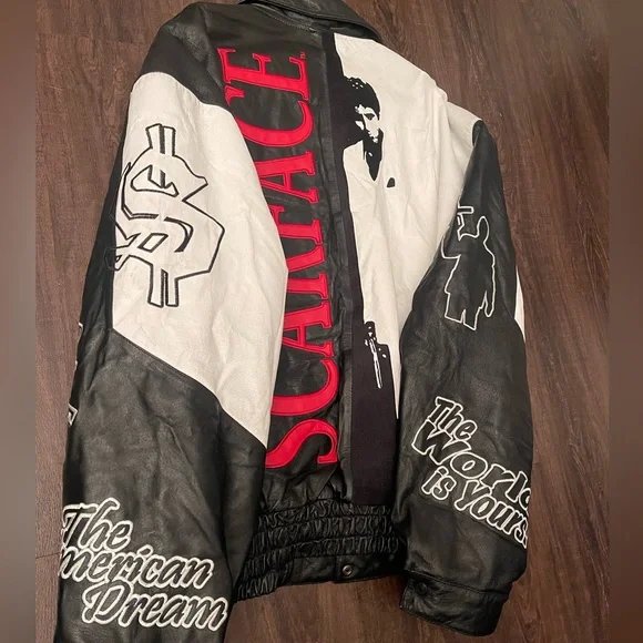 Rare Authentic JH DESIGN SCARFACE Jacket - Picture 3 of 14